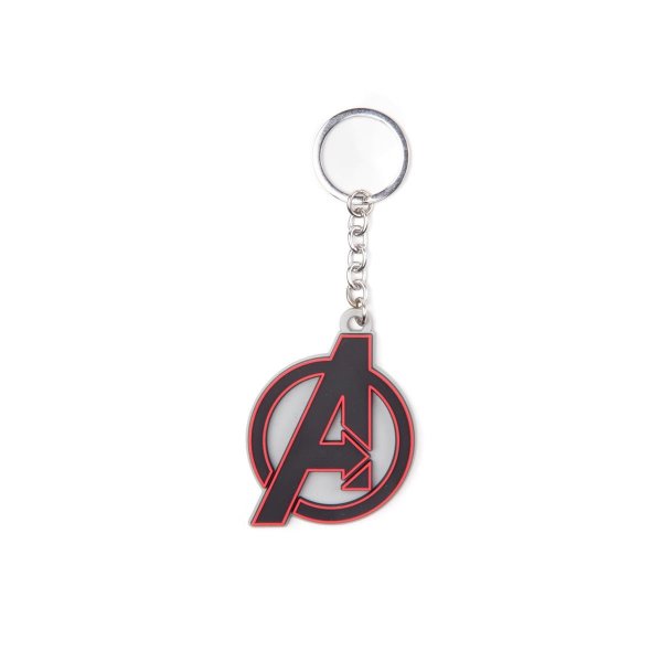 Avengers - Logo Rubber Keychain - Avengers KE254750AVG - (Small Accessories / Rubber Keychains)