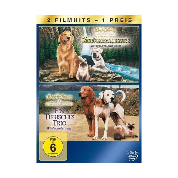 Zurück nach Hause / Ein tierisches Trio - Walt Disney Studios Home Entertainment  - (DVD Video / Sonstige / unsortiert)