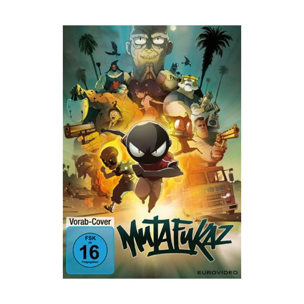 Mutafukaz (DVD) Min: 90/DD5.1/WS - EuroVideo  - (DVD Video / Zeichentr.)