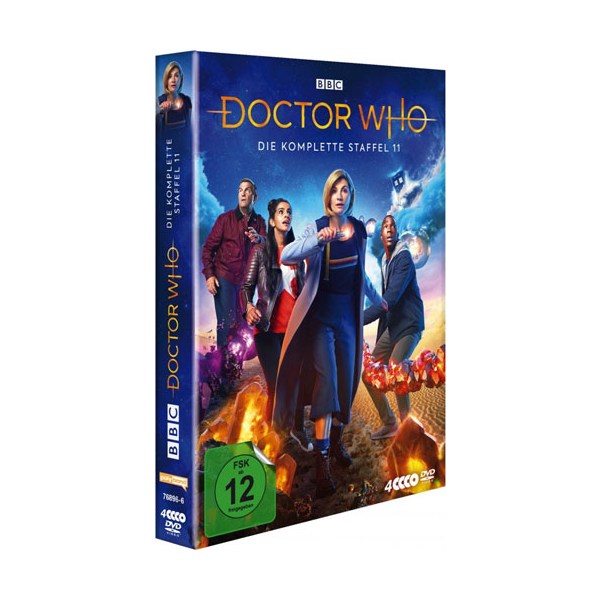 Doctor Who - Staffel 11 (DVD) Min: 510/DTS-HD5.1/HD-1080p    4Discs - Polyband & Toppic  - (DVD Video / TV-Serie)