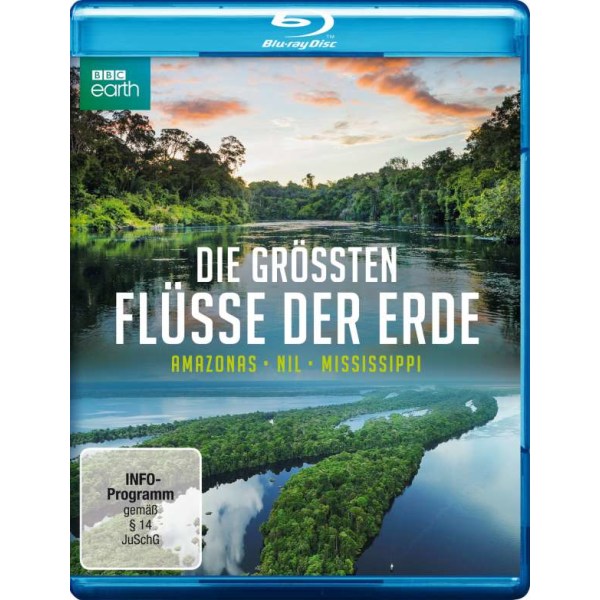 Die grössten Flüsse der Erde (Blu-ray) - WVG Medien  - (Blu-ray Video / TV-Serie)