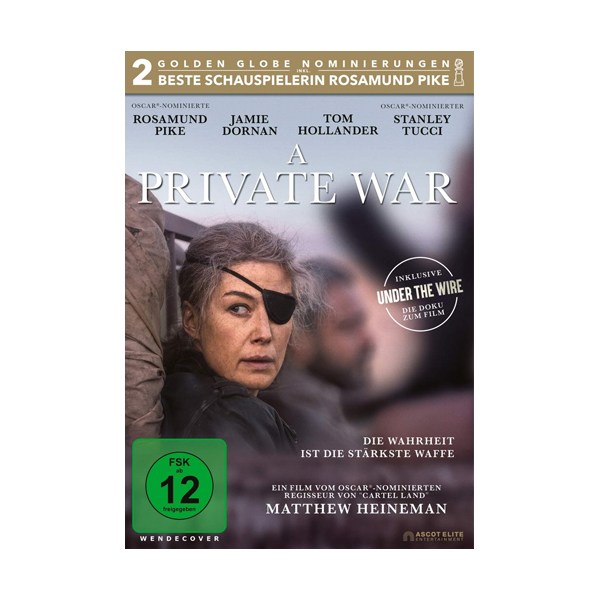 A Private War (DVD) Min: 110/DD5.1/WS - Alive  - (DVD Video / Kriegsfilm)