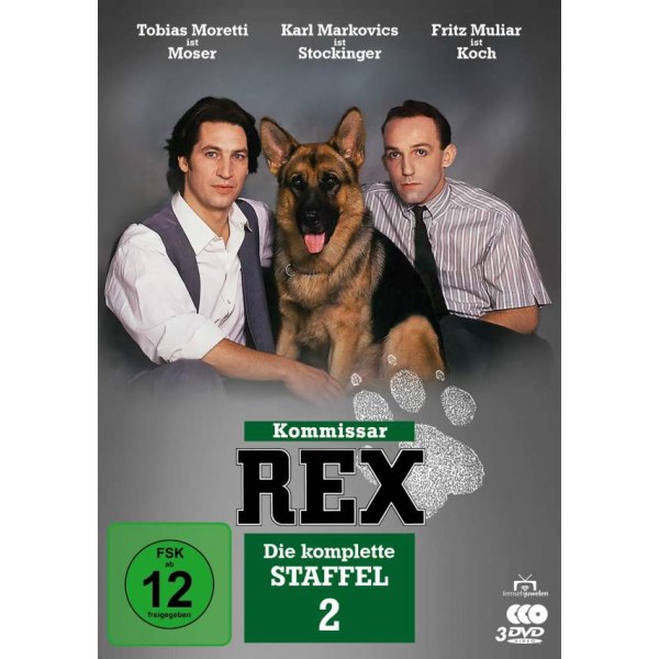 Kommissar Rex Staffel 2 - ALIVE AG  - (DVD Video / Sonstige / unsortiert)