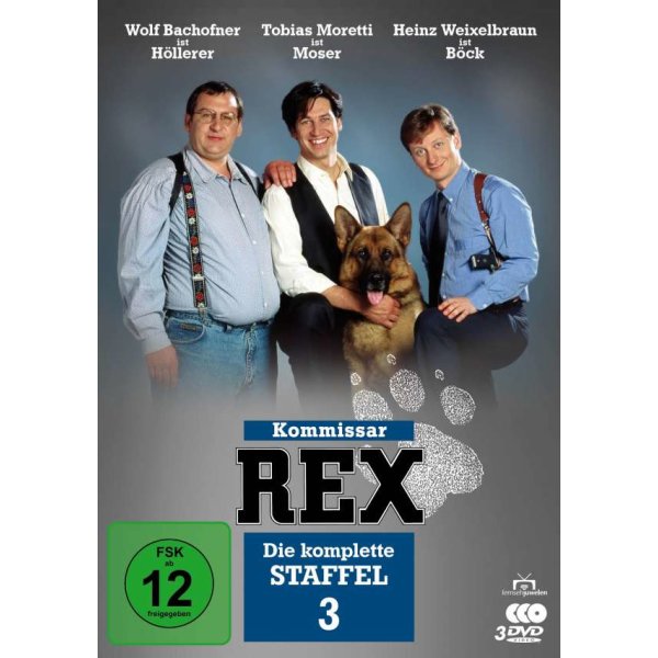 Kommissar Rex Staffel 3 - ALIVE AG  - (DVD Video / Sonstige / unsortiert)