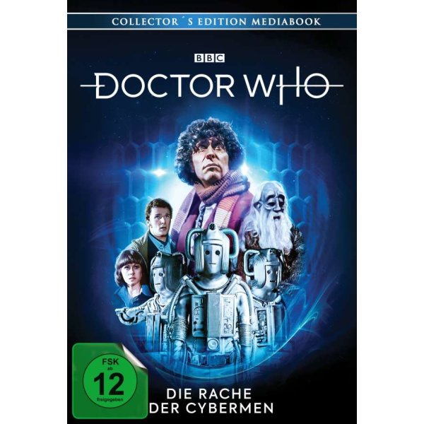 Doctor Who - Vierter Doktor: Die Rache der Cybermen (Blu-ray & DVD im Mediabook) - Pandastorm Pictures  - (Blu-ray Video / Science Fiction)