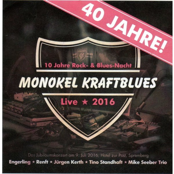 40 Jahre Monokel Kraftblues: Live 2016 - BuschFunk  - (CD / #)