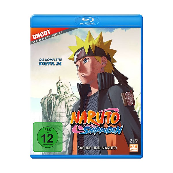 Naruto Shippuden - Staffel 24 (BR) 2Disc Sasuke und Naruto, Episoden 690-699 - KSM  - (Blu-ray Video / Anime)