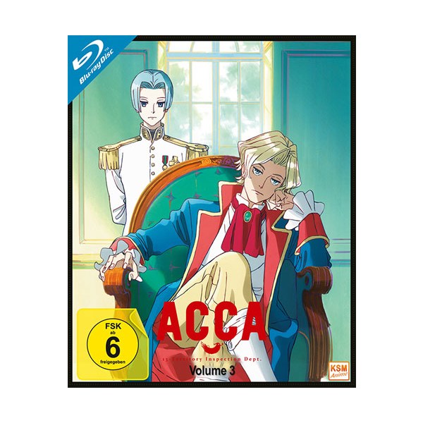 ACCA: 13 Territory Insp. Dept. 1.3 (BR) Min: 97/DD5.1/WS   Episoden 09-12 - KSM  - (Blu-ray Video / Anime)