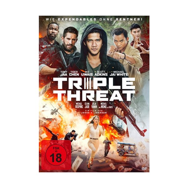 Triple Threat (DVD) Min: 93/DD5.1/WS - Koch Media  - (DVD Video / Action)