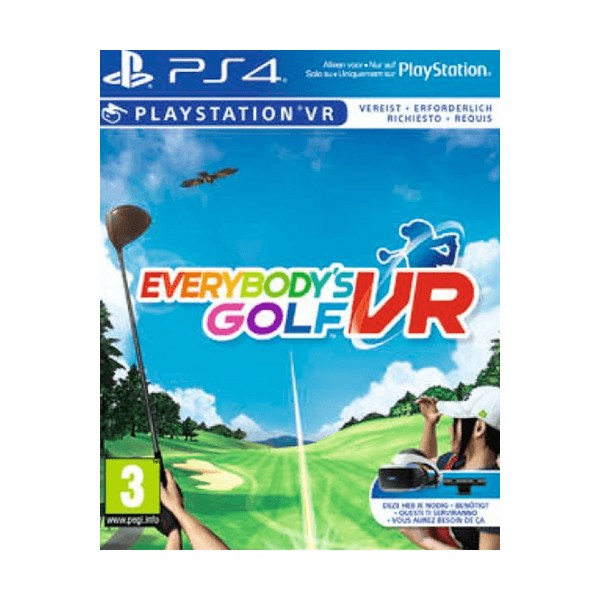 VR Everybodys Golf  PS-4  AT - Sony  - (SONY® PS4 / Geschicklichkeit)