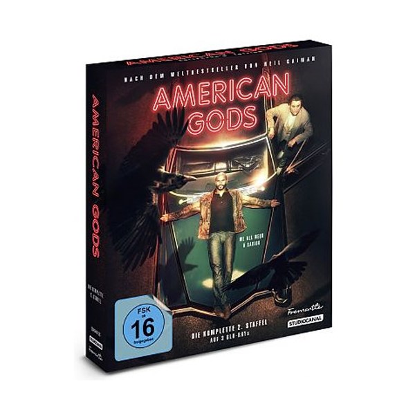 American Gods - Staffel #2 (BR) CE Min: /DD5.1/WS  Collectors Ed., Digipack - STUDIOCANAL GmbH  - (Blu-ray Video / TV-Serie)