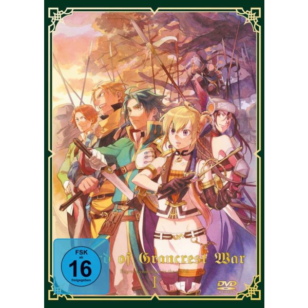 Record of Grancrest War - Vol. #1 (DVD)Episode 01-06, 2 Disc - AV-Vision  - (DVD Video / Anime)