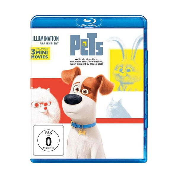 Pets (BR) *Neuauflage Min: 86/DD5.1/WS  neues Covermotiv - Universal Picture  - (Blu-ray Video / ANIMATION)