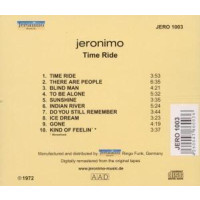 Jeronimo: Time Ride - Jeronimo  - (CD / T)