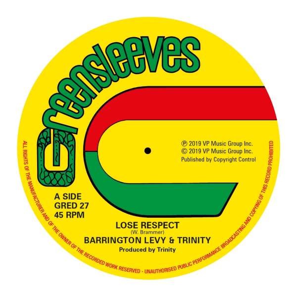 Barrington Levy & Trinity: Lose Respect (Extended Version) -   - (Vinyl / Maxi-Single 12")