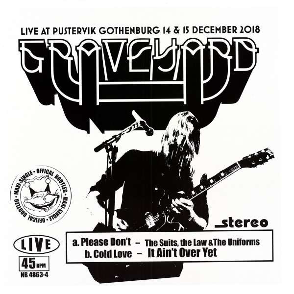 Graveyard: Live At Pustervik Gothenburg 14 & 15 December 2018 (Limited-Edition) (Clear Vinyl) -   - (Vinyl / Maxi-Single 12")