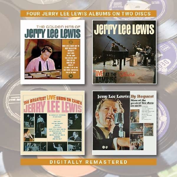 Four Jerry Lee Lewis Albums on Two Discs -   - (CD / Titel: A-G)