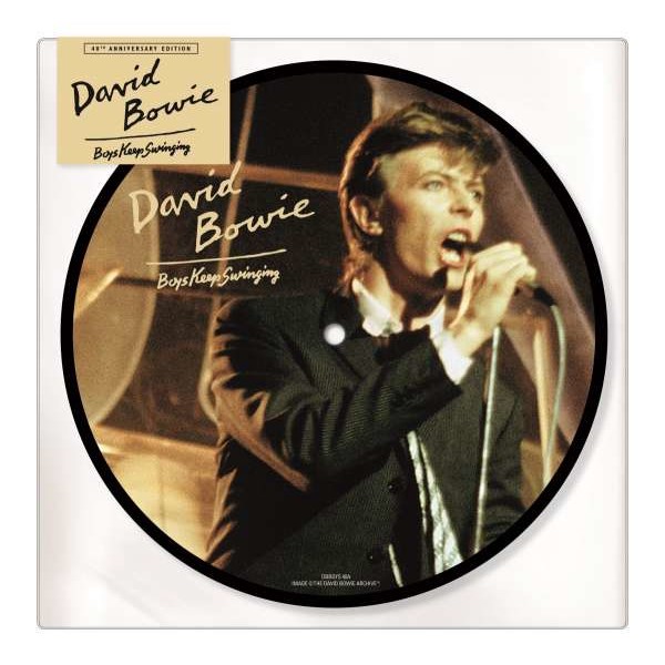 David Bowie (1947-2016): Boys Keep Swinging (40th Anniversary Picture 7") -   - (Vinyl / Single 7")