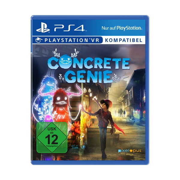 Concrete Genie  PS-4 VR kompatibel - Sony  - (SONY® PS4 / Action)