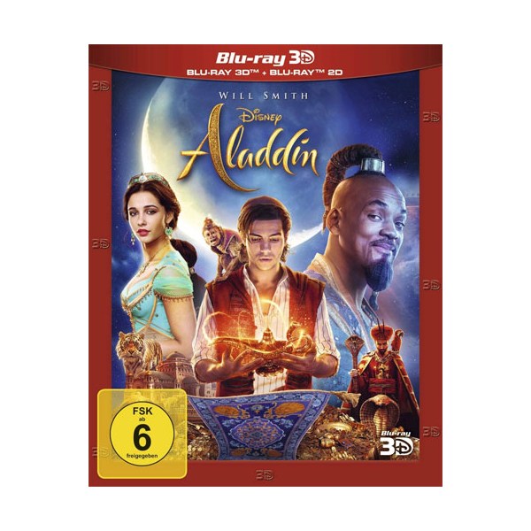 Aladdin  (BR)LE 3D&2D  Disney-Realfilm Min: 128/DD5.1/WS   2Disc - Disney  - (Blu-ray Video / Family)