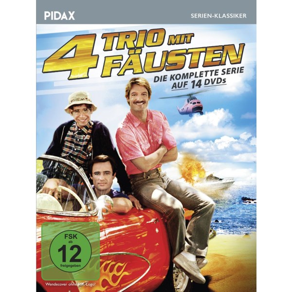 Trio mit vier Fäusten - BOX (DVD) 14Disc Die Komplette Serie, Min: 2660/DD/VB - Pidax Film  - (DVD Video / TV-Serie)