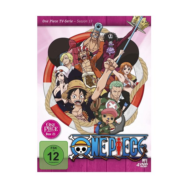 One Piece BOX 21 (DVD)  TV-Serie (Episoden 629-656) - AV-Vision  - (DVD Video / Zeichentr.)