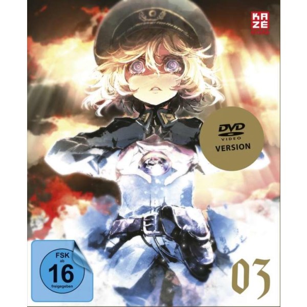 Saga of Tanya the Evil #3 (DVD) Ep.09-12DVD #3 - AV-Vision  - (DVD Video / Anime)