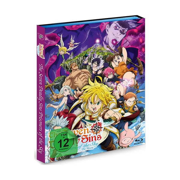 Seven Deadly Sins - The Movie (BR) Prisoners of the Sky, Min: 99/DD5.1/WS - AV-Vision  - (Blu-ray Video / Anime)