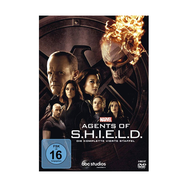 Marvels Agents of SHIELD - SSN #4 (DVD) Kompl. Staffel #4, 6Discs - Disney  - (DVD Video / Action)