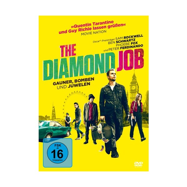 Diamond Job - Gauner, Bomben & Juw.(DVD) Min: 97/DD5.1/WS - Koch Media  - (DVD Video / Action/Komödie)