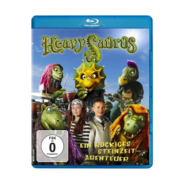 Heavysaurus (BR) Ein rockiges Steinzeit Abenteuer, Min: 80/DD5.1/WS - Lighthouse Home  - (Blu-ray Video / Family)