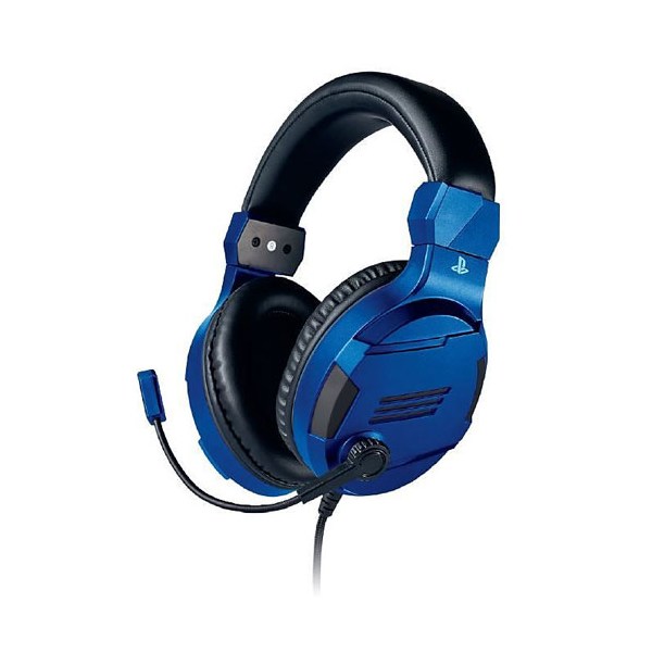 PS4 Headset Stereo V3 blue offizielle Playstation Lizenz - Bigben Interactive  - (SONY® PS4 Hardware / Zubehör)