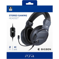 PS4 Headset Stereo V3 titan offizielle Playstation Lizenz - Bigben Interactive  - (SONY® PS4 Hardware / Zubehör)