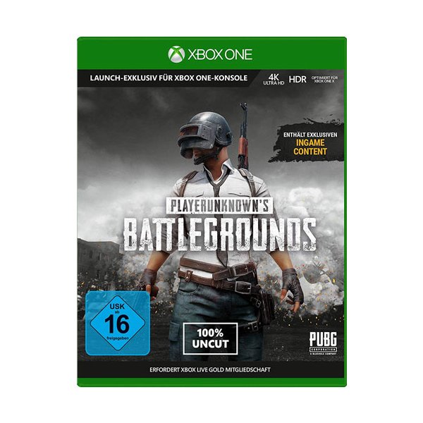 PUBG  XB-One Playerunknowns Battlegrounds - Microsoft  - (XBox One Software / Shooter)