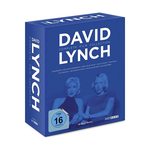 David Lynch - BOX (BR) Compl. Film Col. Complete Film Collection, 10-Disc - Arthaus  - (DVD Video / Sammlung)