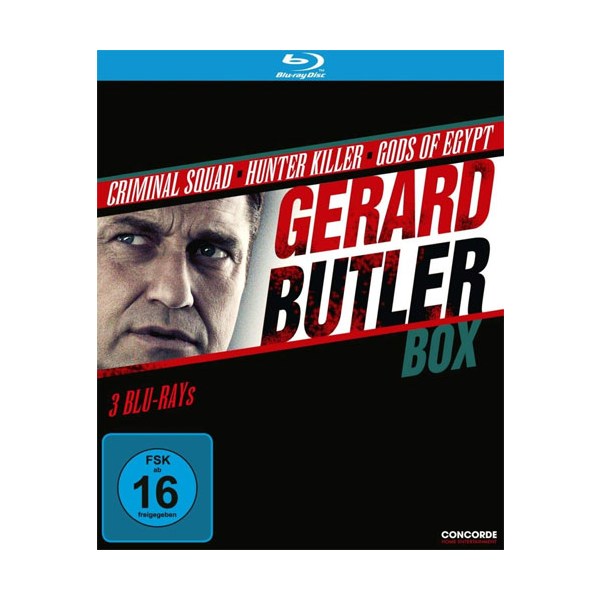 Gerald Butler  BOX (BR) 3er Set, 3Disc Min: 391/DD5.1/WS - Concorde  - (Blu-ray Video / Sammlung)