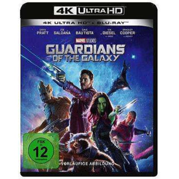 Guardians of the Galaxy #1 (UHD+BR) Min: 125DD5.1WS  2Disc, 4K Ultra - LEONINE Distribution  - (Ultra HD Blu-ray / Action)