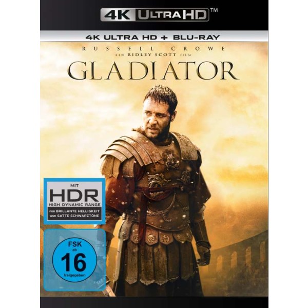 Gladiator (1999) (Ultra HD Blu-ray & Blu-ray) - Universal Picture  - (Ultra HD Blu-ray / Historien/Monumental)