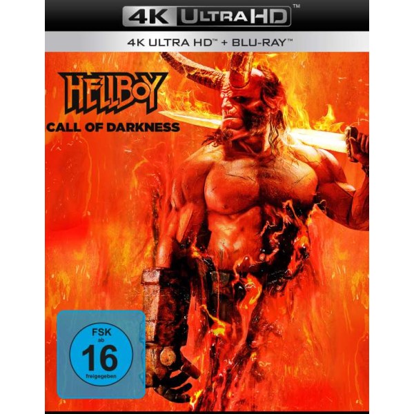 Hellboy - Call of Darkness (UHD+BR) Min: 130DD5.1WS 2Disc - Universum Film  UFA  - (Ultra HD Blu-ray / Action)