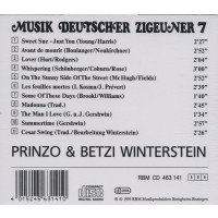 Prinzo Winterstein & Betzi: Musik Deutscher Zigeuner 7 - RBM  - (CD / Titel: H-P)