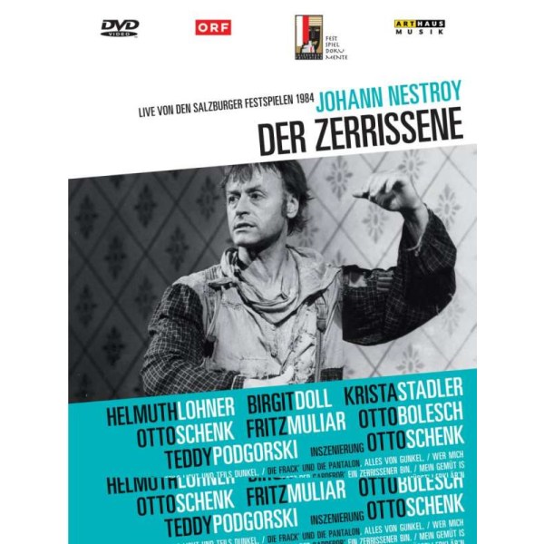 Der Zerrissene (Salzburger Festspiele 1984) - Arthaus Musik GmbH  - (DVD Video / Sonstige / unsortiert)