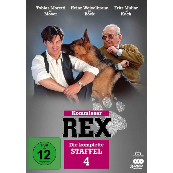 Kommissar Rex Staffel 4 - ALIVE AG  - (DVD Video / Sonstige / unsortiert)