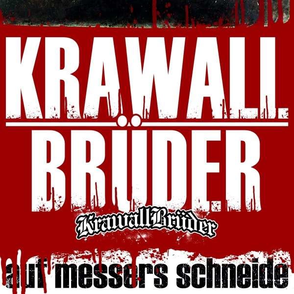 KrawallBrüder: Auf Messers Schneide (Limited-Edition) (White Vinyl) - Krawallbrüder  - (Vinyl / Pop (Vinyl))