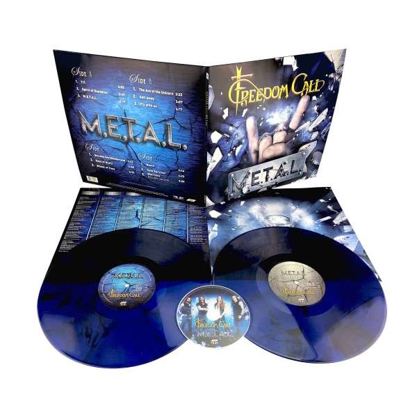 Freedom Call: M.E.T.A.L. (180g) (Blue Vinyl) -   - (Vinyl / Rock (Vinyl))