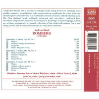 Andreas Romberg (1767-1821): Flötenquintette op.41 Nr.1-3 -   - (CD / Titel: A-G)