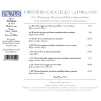 Prospero Cauciello (1730-1794): Trios & Duette...