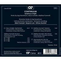 Continuum - Symphony at Night - Carus  - (CD / Titel: A-G)