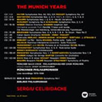 Sergiu Celibidache - The Munich Years - Warner Music  - (CD / Titel: H-Z)