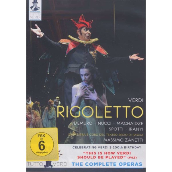 Tutto Verdi Vol.16: Rigoletto (DVD) -   - (DVD Video / Classic)