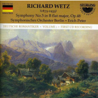 Richard Wetz (1875-1935): Symphonie Nr.3 - Sterling  -...